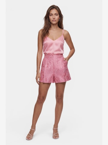 regular Pantaloni con pieghe 'Mia' di Anse Victorin in rosa: frontale