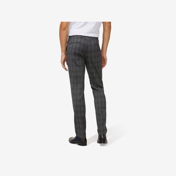 Digel Slim fit Pleated Pants in Grey