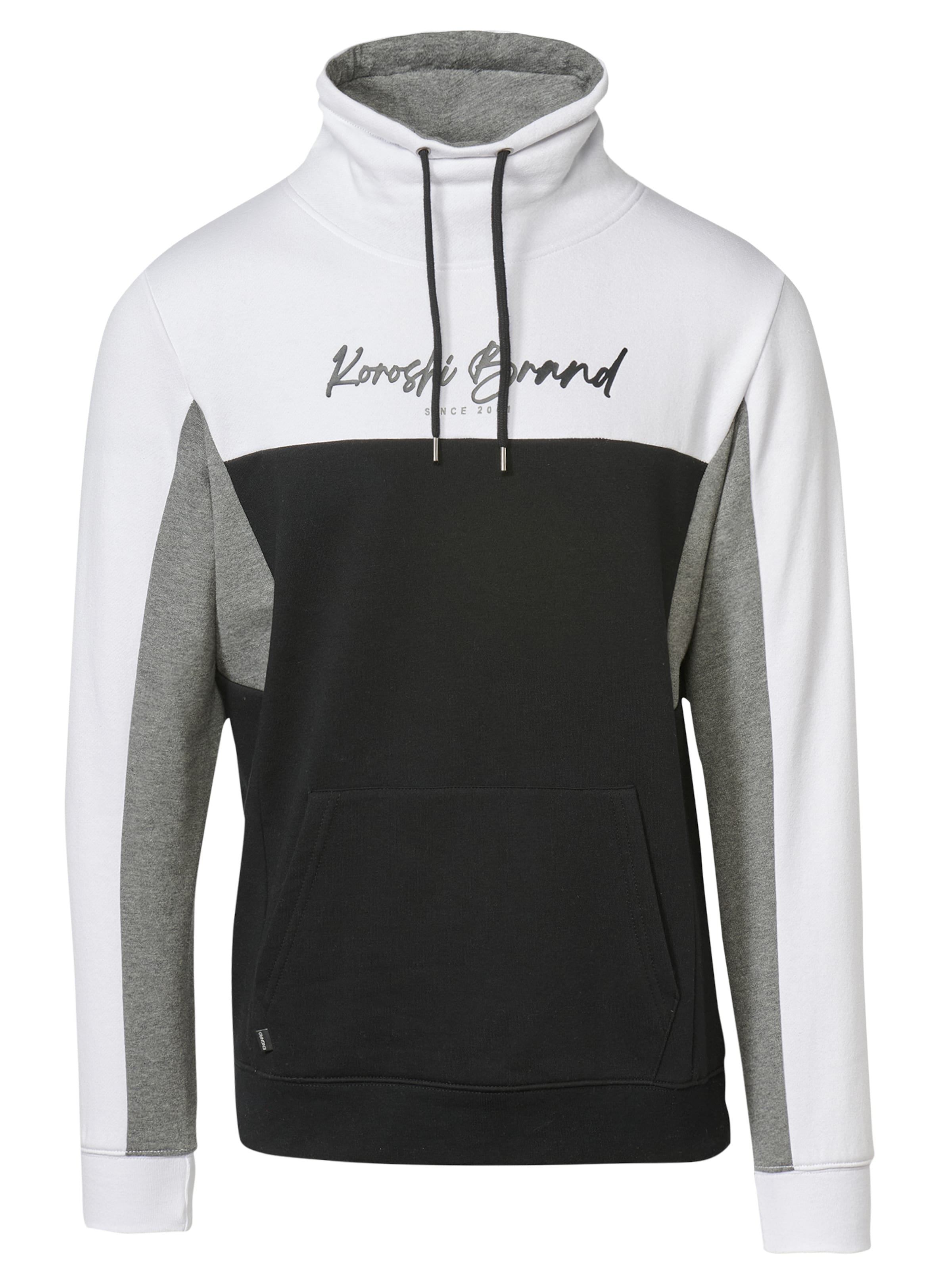 KOROSHI Суичър в черно: отпред