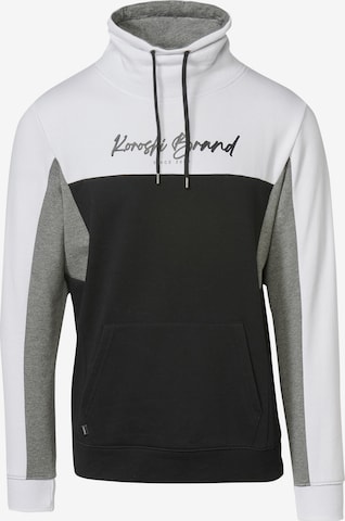 KOROSHI Sweatshirt i svart: framsida