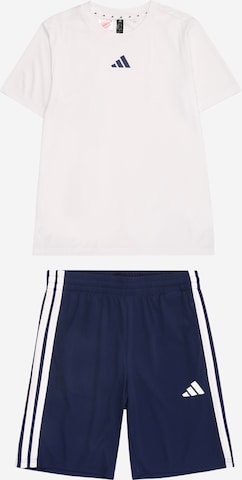 ADIDAS SPORTSWEAR Treenipuku 'Train Essentials' värissä sininen: etupuoli