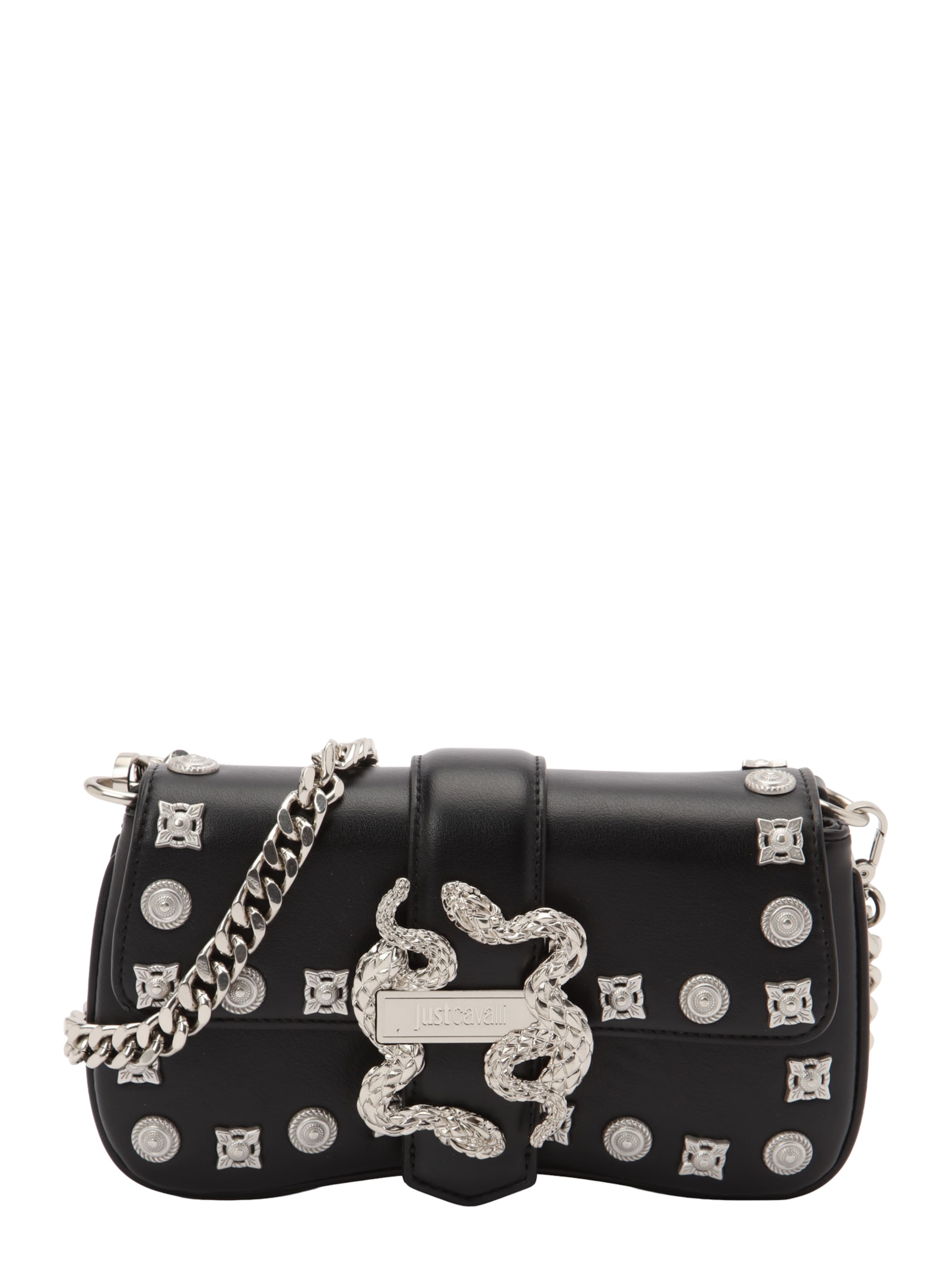 Sac à bandoulière Just Cavalli en noir : devant