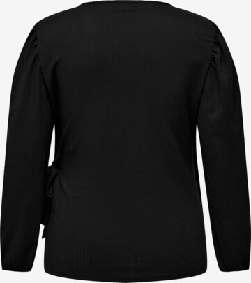 ONLY Carmakoma Bluse in Schwarz