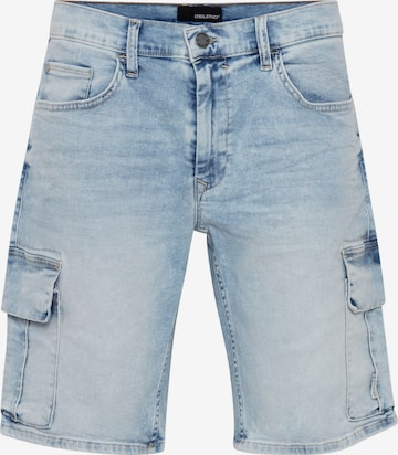 BLEND - Pantalón vaquero cargo en azul: frente