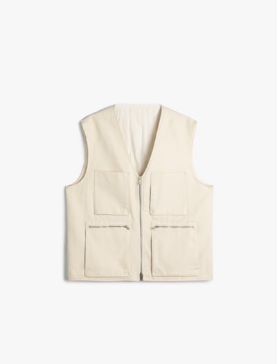 Koton Vest in Ecru, Item view