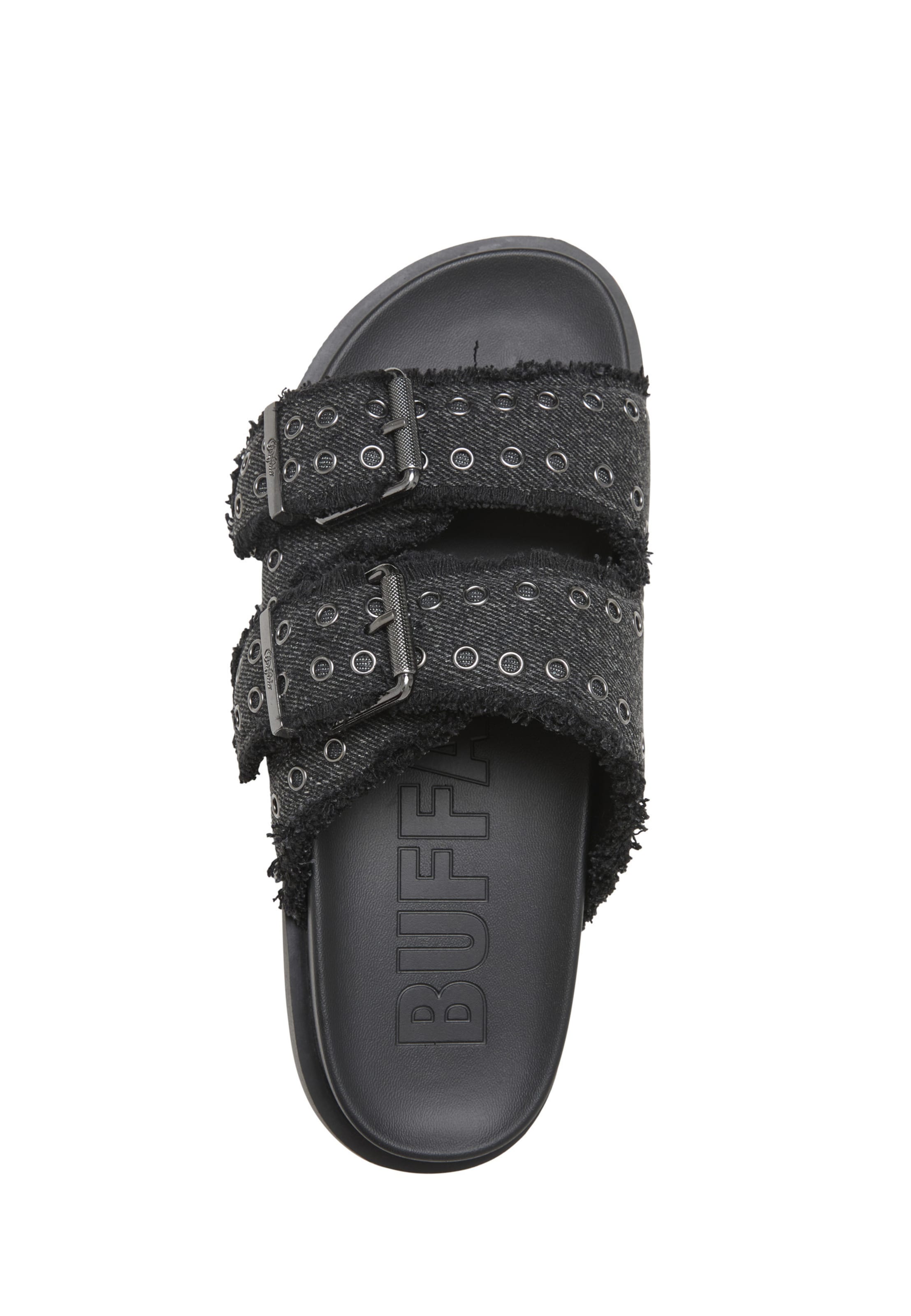 BUFFALO - Zapatos abiertos 'Raya Ari' en negro