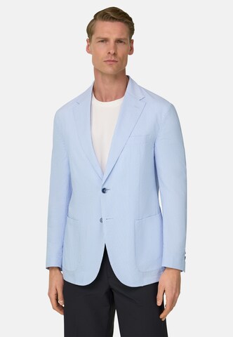 Boggi Milano Regular Fit Sakko in Blau: Vorderseite