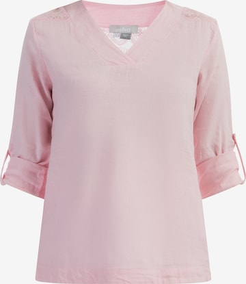 Usha Blouse in Roze: voorkant