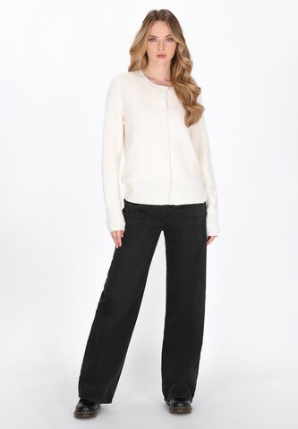 Cardigan DreiMaster Vintage en blanc