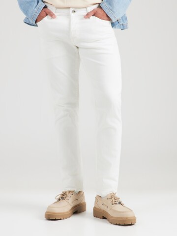 JACK & JONES - Slimfit Vaquero 'JJIGLENN JJORIGINAL' en blanco: frente