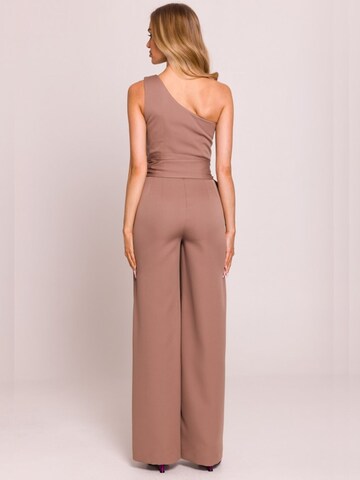 Numoco Jumpsuit 'Silvia' in Brown