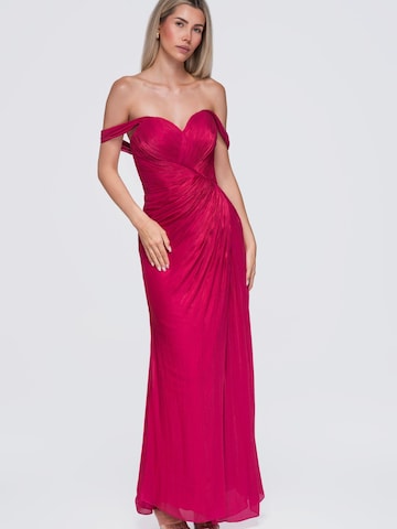 Ombre Abendkleid‌‌‌‌‌‌‌ in Pink