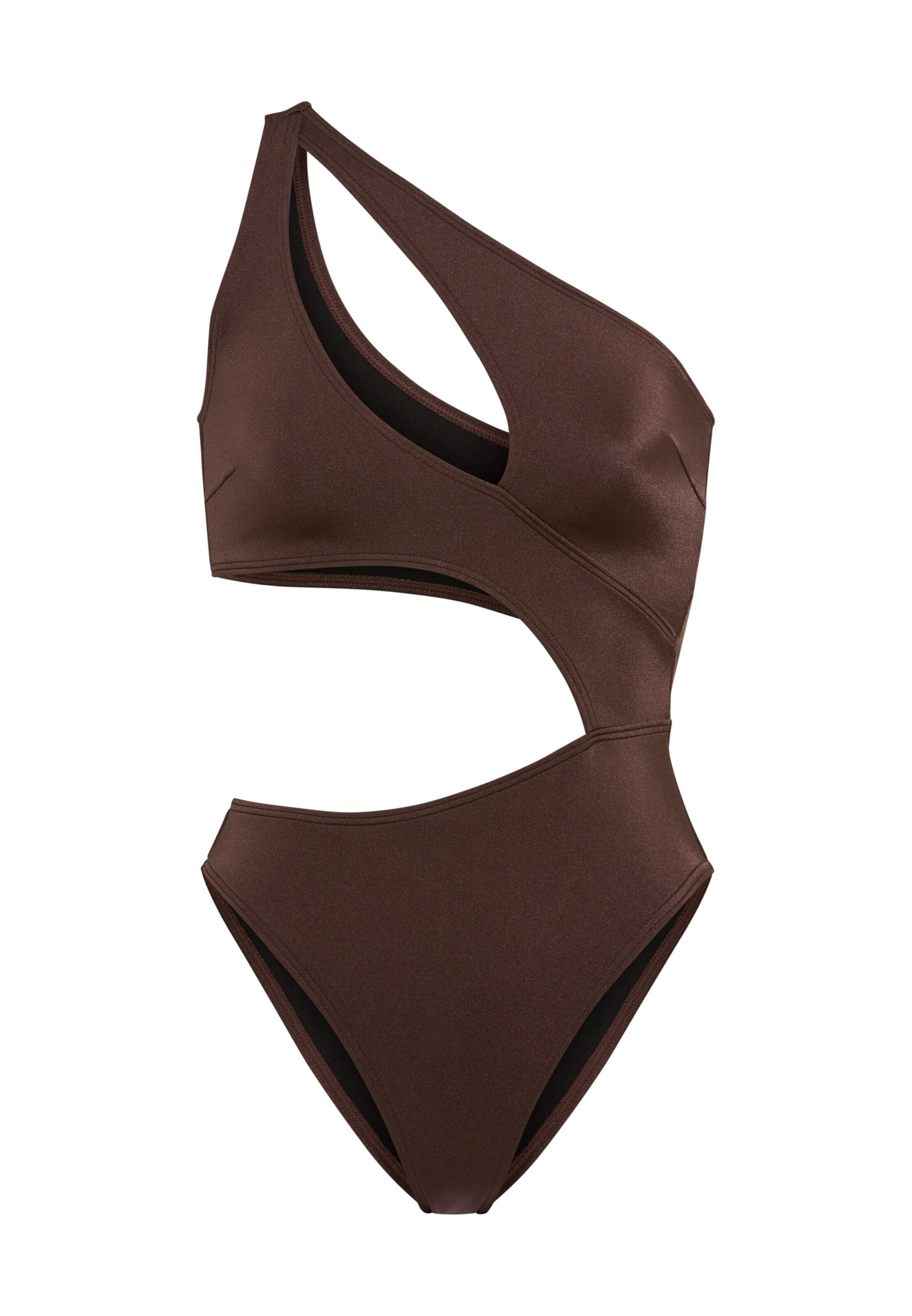 LSCN by LASCANA Swimsuit in Brown: front