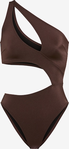LSCN by LASCANA Swimsuit in Brown: front