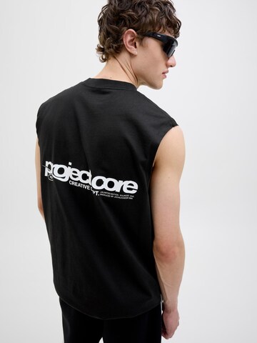 JACK & JONES Shirt in Zwart: voorkant