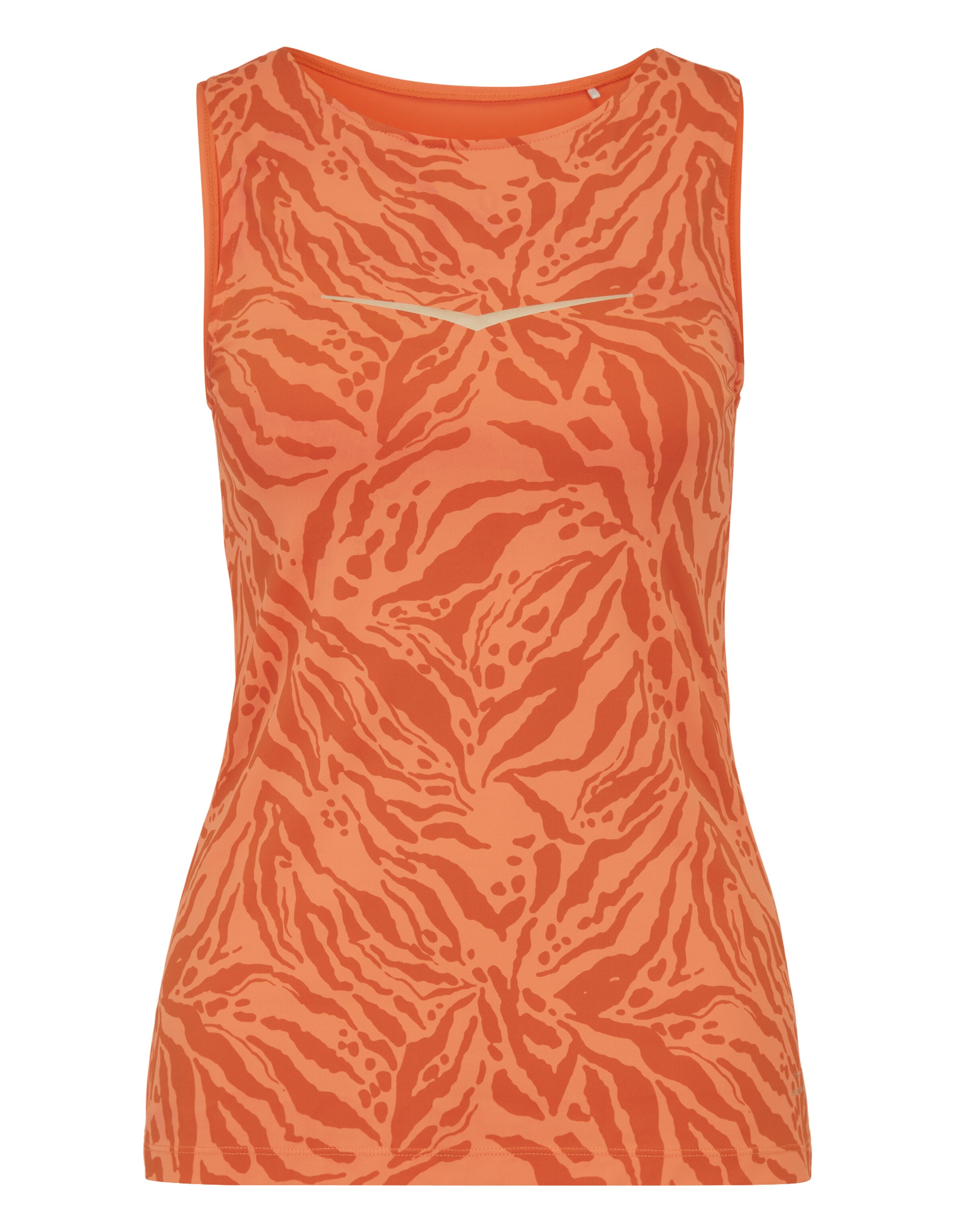VENICE BEACH Sports Top in Orange: front