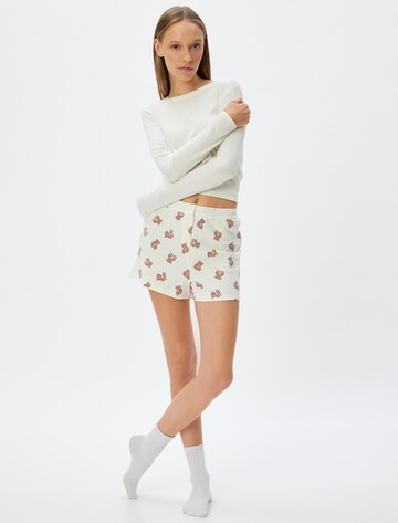 Koton Regular Trousers in White