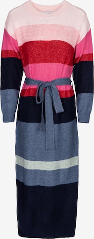 Robes en maille 'Kaissy' FRNCH PARIS en bleu : devant