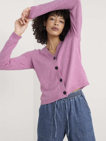 Cardigan 'Kelyn' Seasalt Cornwall en violet : devant