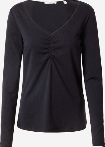 ESPRIT - Camiseta en negro: frente