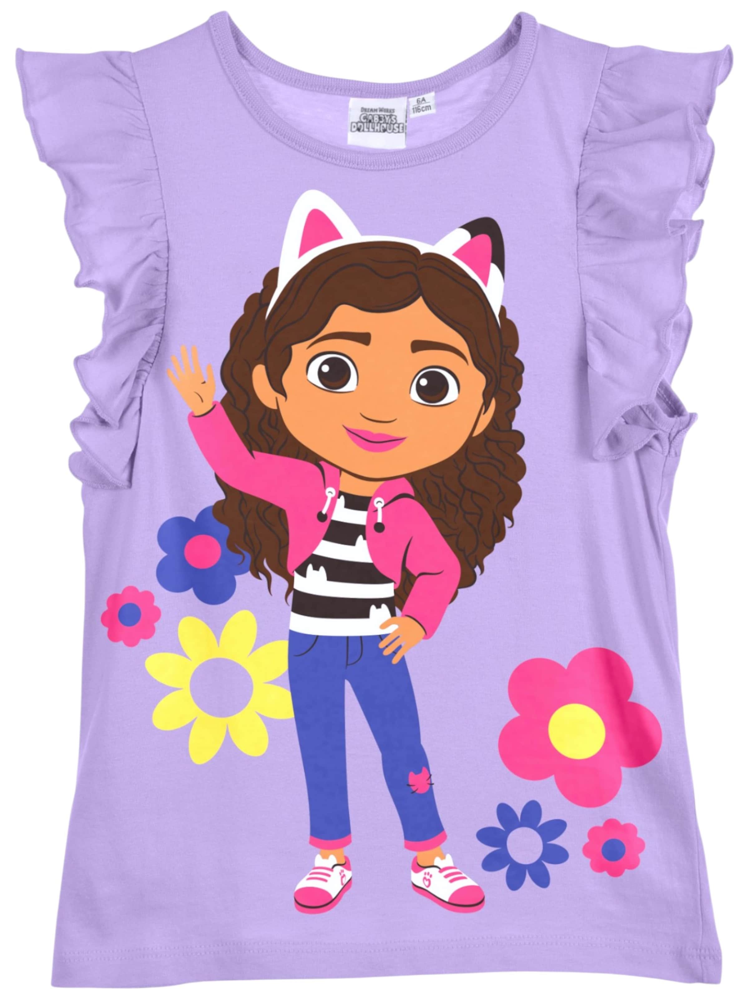 Gabby's Dollhouse Shirt 'Gabby´s Dollhouse' in Purple: front
