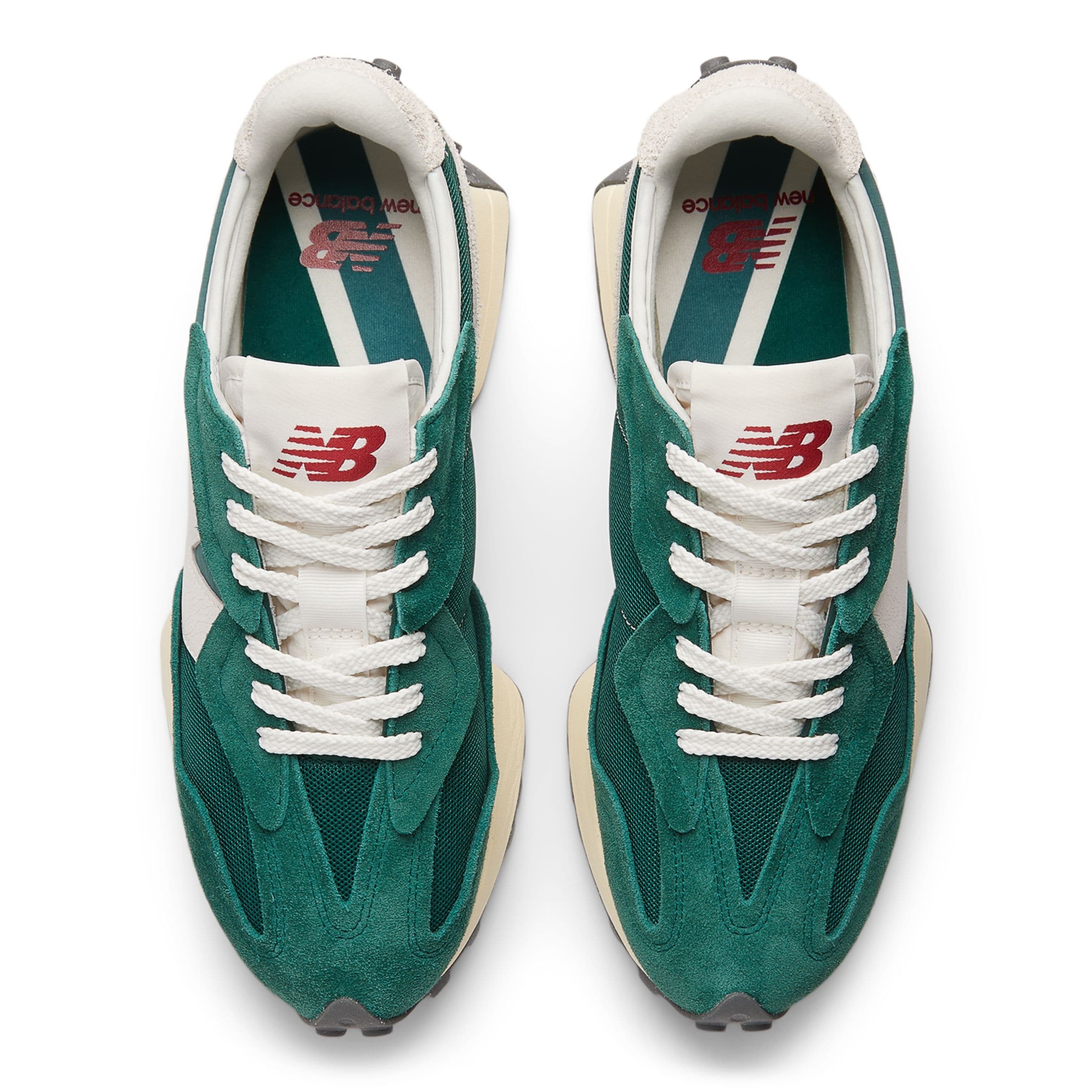 Sneaker bassa '327' di new balance in verde
