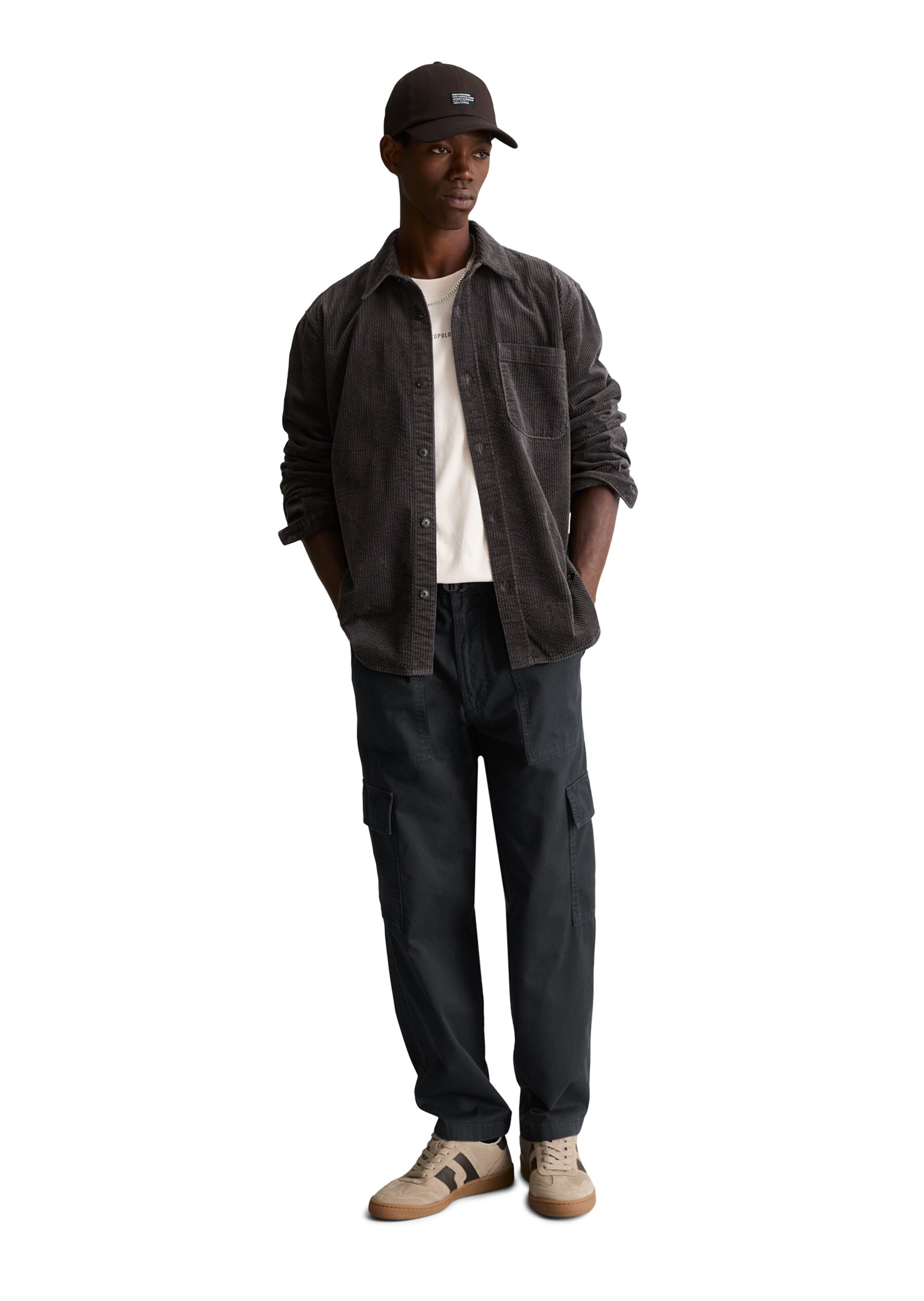 Coupe regular Chemise Marc O'Polo DENIM en gris