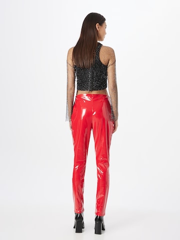 Coupe slim Pantalon NLY by Nelly en rouge