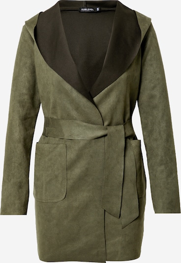Cappotto di mezza stagione 'D45362F43405A' Sublevel di colore verde scuro, Visualizzazione prodotti