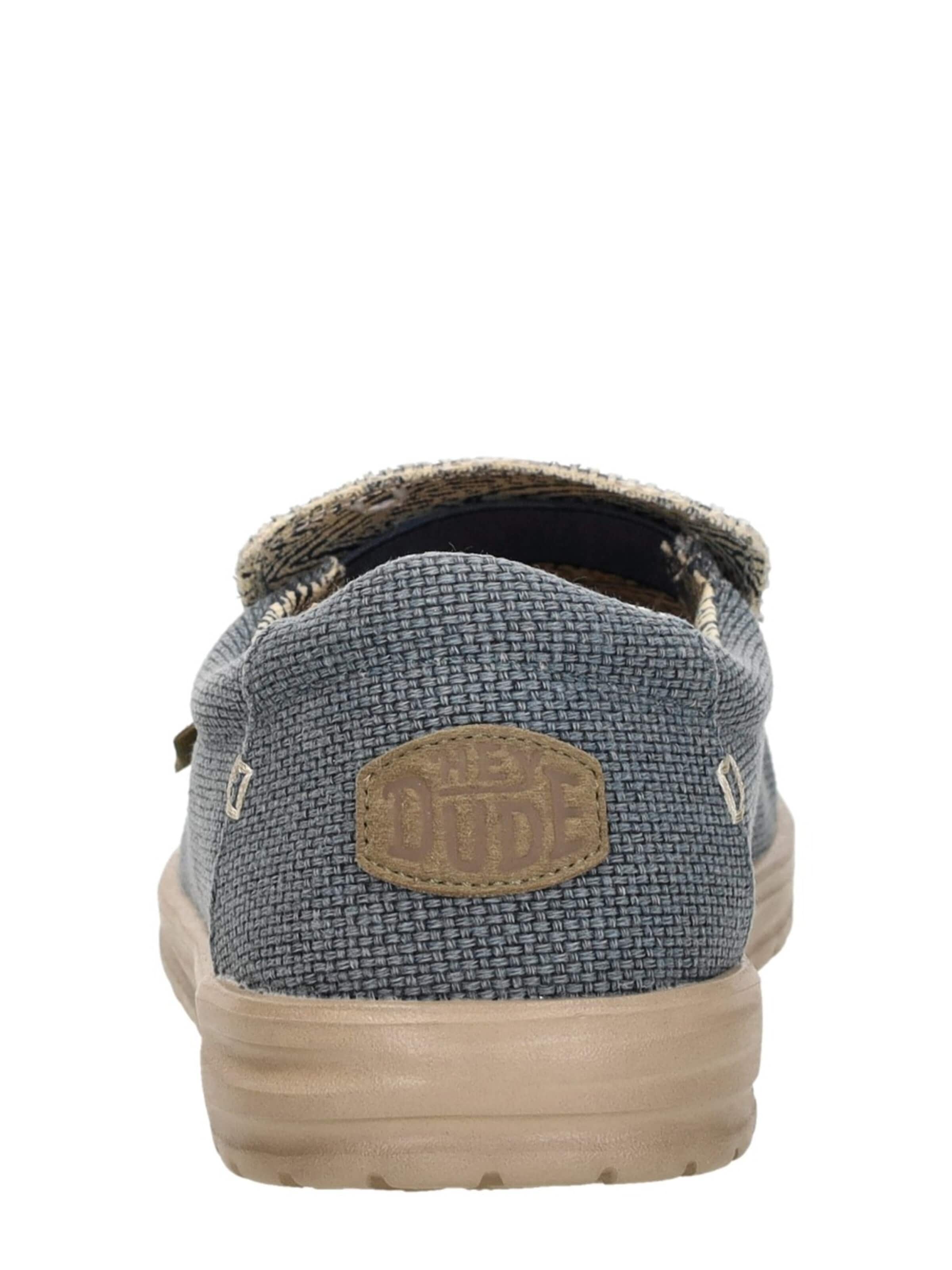 HEY DUDE Classic Flats 'Mikka Braided' in Blue
