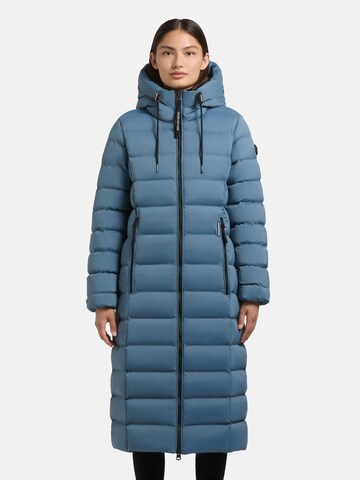 khujo Winter Coat 'Simmie2' in Blue: front