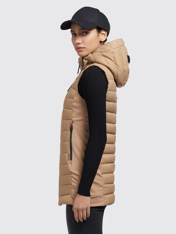 khujo Vest 'CEBCA' i beige