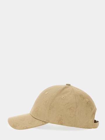 GUESS Cap in Beige: front