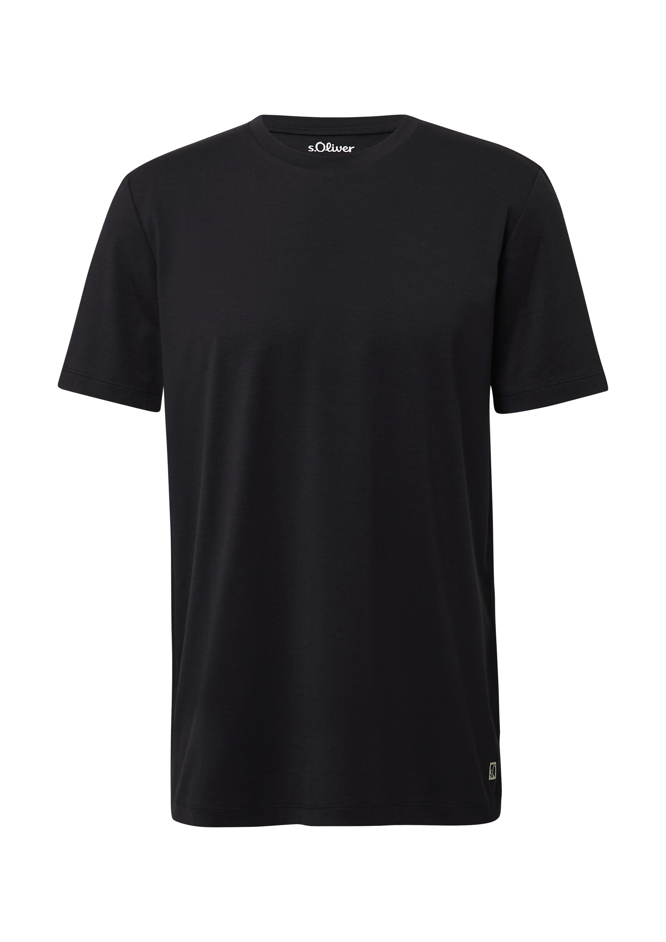 s.Oliver Shirt in Schwarz: Vorderseite