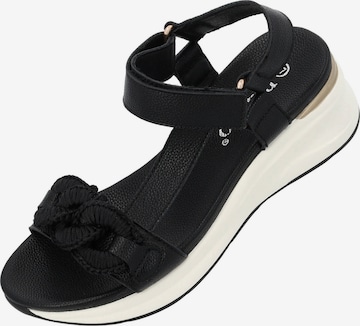 Sandales 'Gyapon' Palado en noir : devant