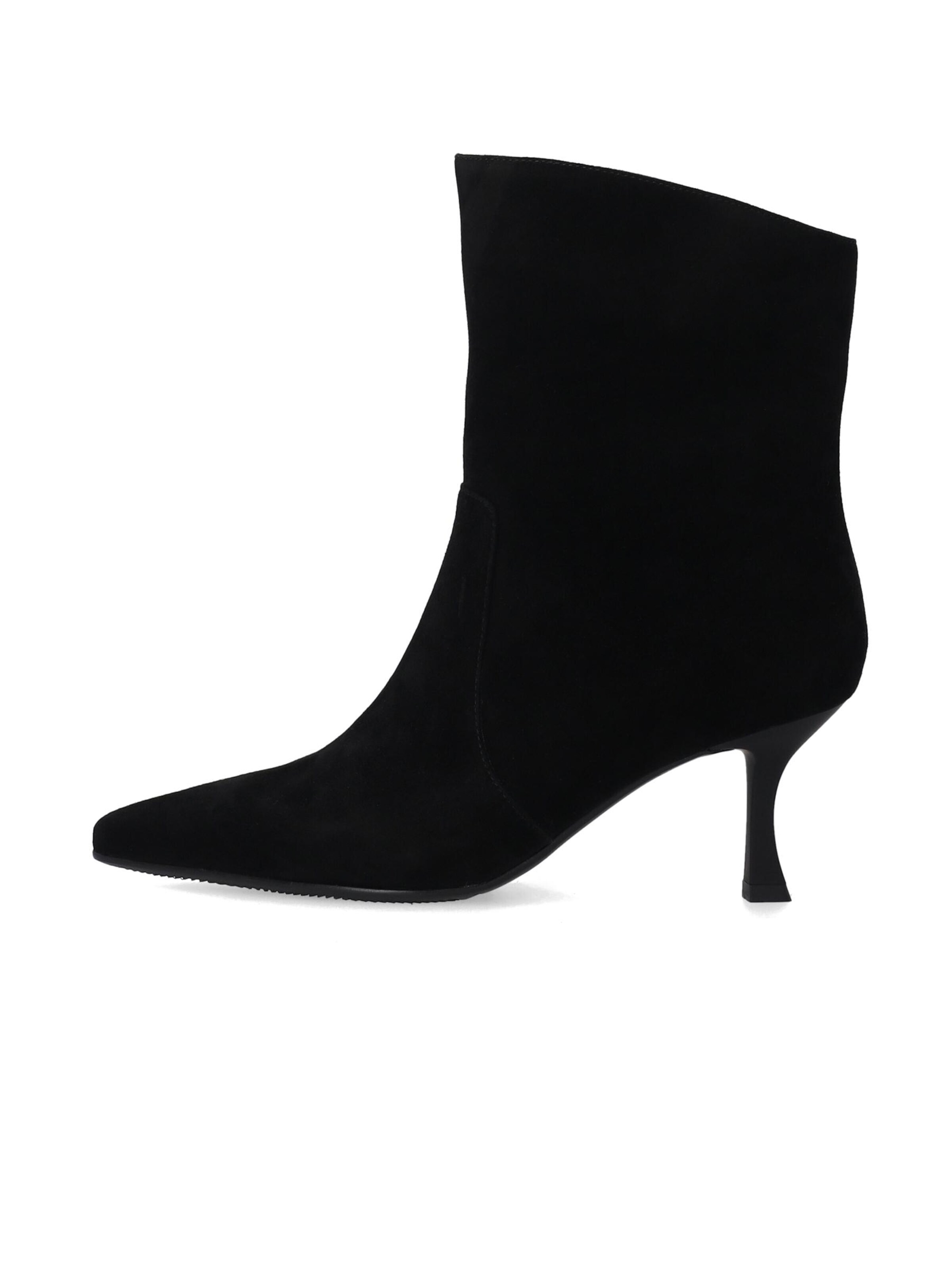 VENEZIA Boots 'Braune Wildleder Damenstiefel mit Stiletto-Absatz 41'‌‌‌‌‌‌‌‌‌‌ in Schwarz: Vorderseite