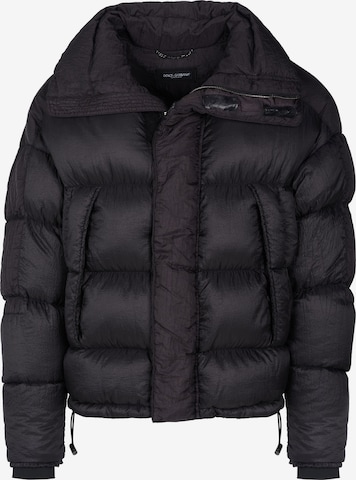 DOLCE & GABBANAZimska jakna - crna boja: prednji dio