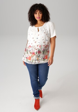 Aniston Bluse in Weiß