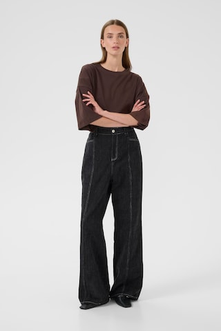 KAREN BY SIMONSEN Loosefit Jeans 'KBBeverly' i grå