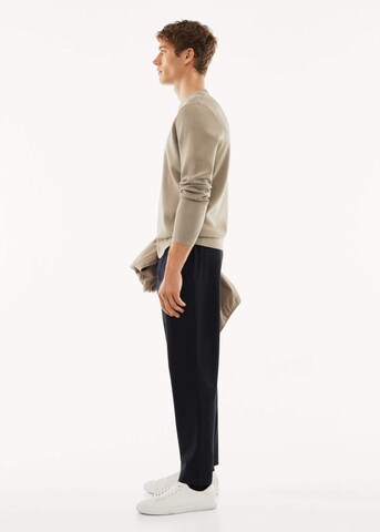 MANGO MAN Pullover 'luxus' in Beige