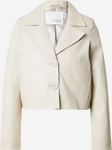 Maze Between-Season Jacket in Beige: front