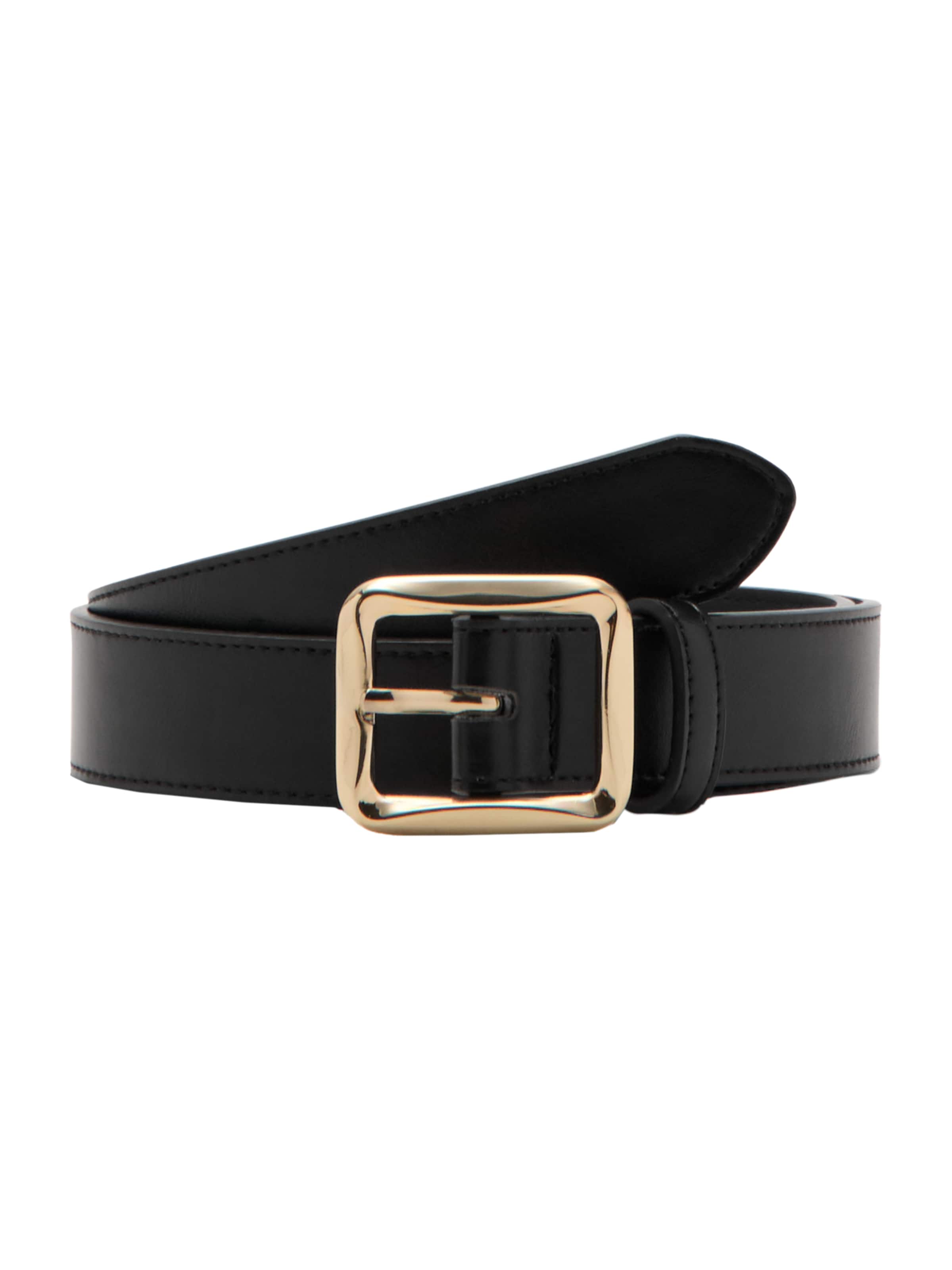 MANGO Bälte 'BILLIE' i svart: framsida