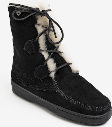 Bottines 'Juniper' Minnetonka en noir