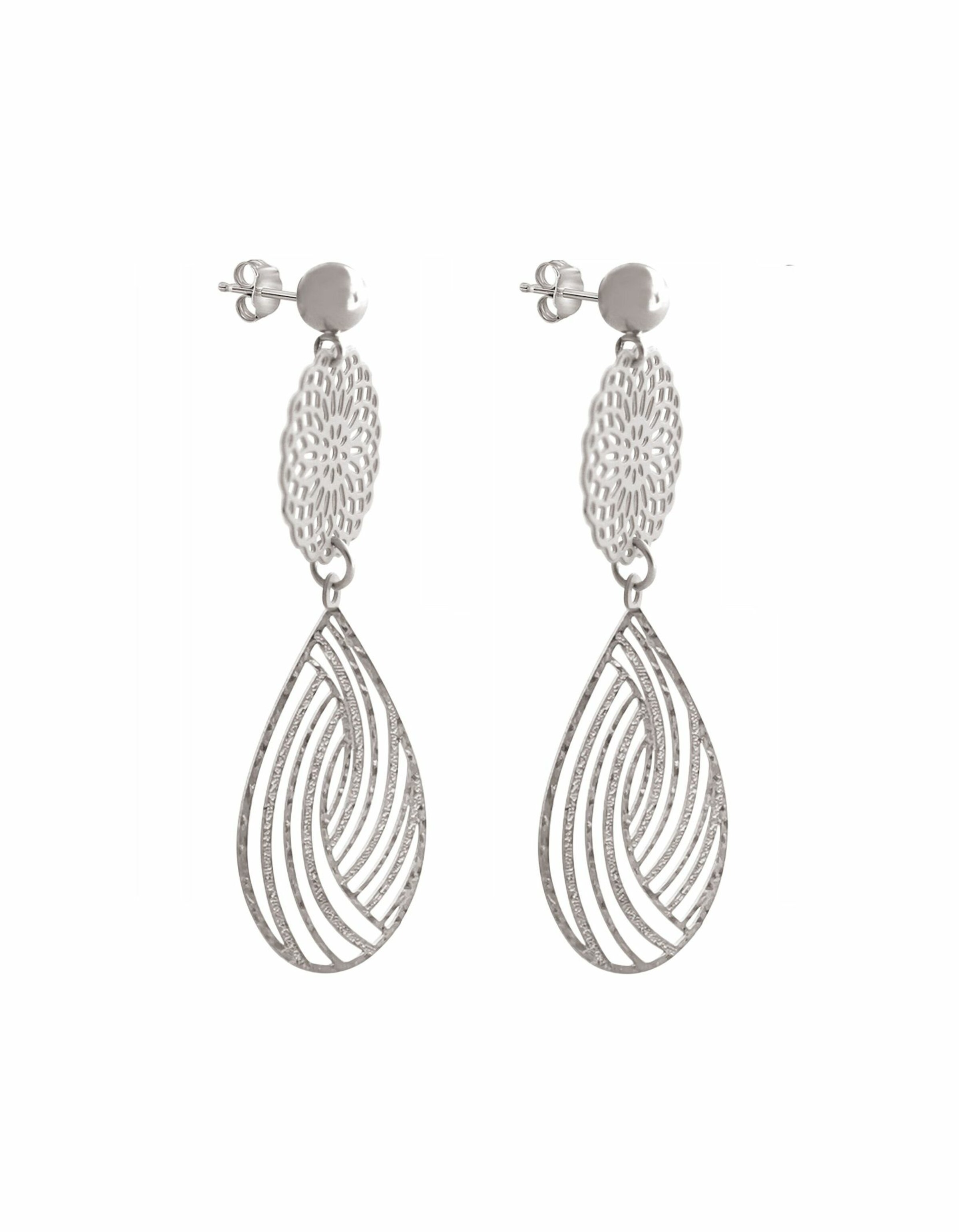 Gemshine Oorbellen in Zilver