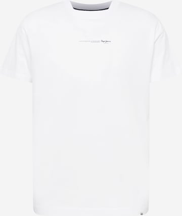 Pepe Jeans T-Shirt 'Andreas' in Weiß: predná strana