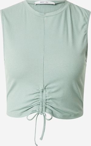 ABOUT YOU Top 'Erin' in Green: front