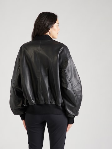 Veste mi-saison 'BIANCA' MEOTINE en noir