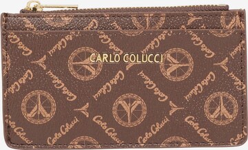 Carlo Colucci Case 'Delfino' in Brown: front