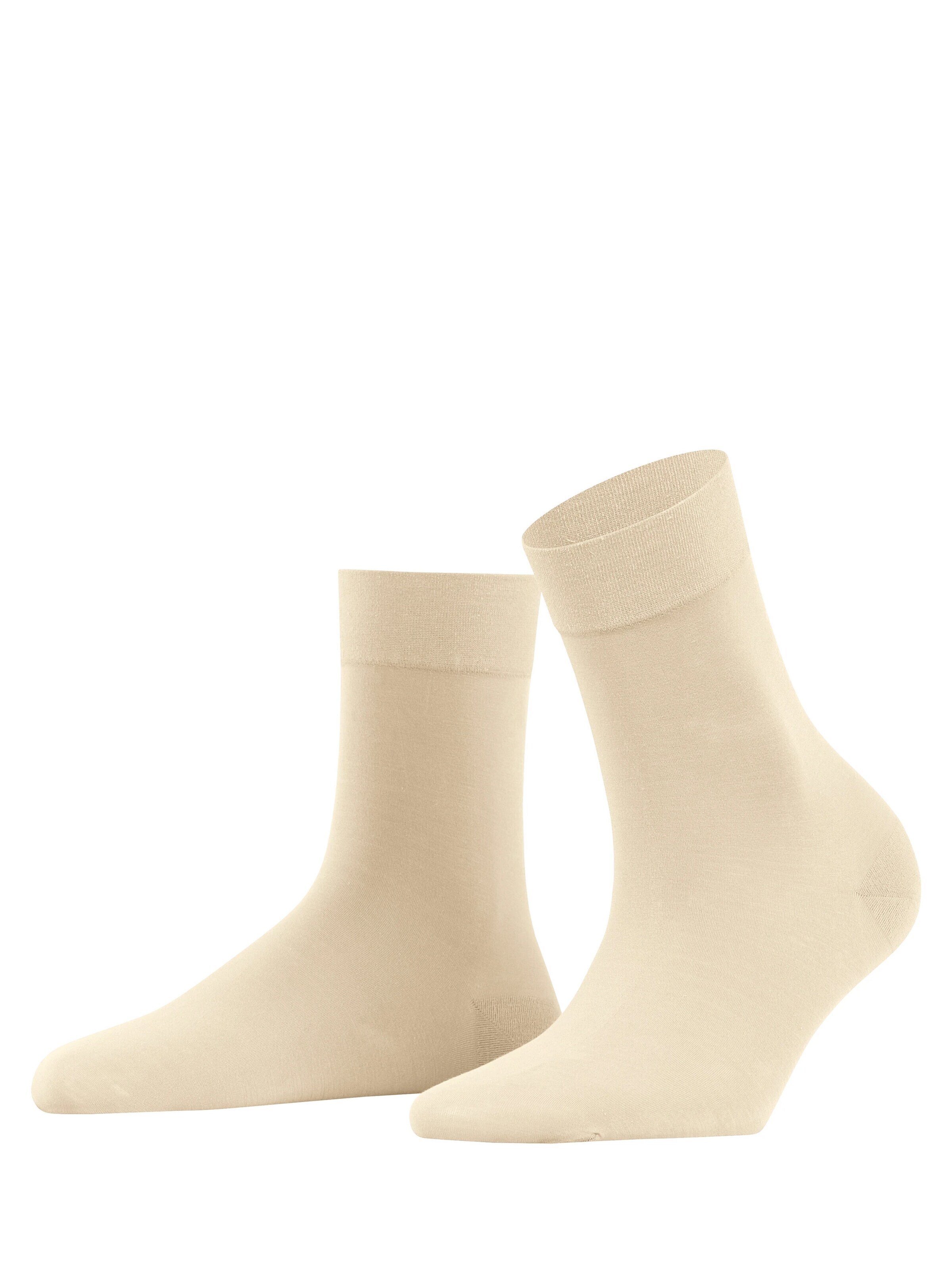 FALKE Socken 'Fine Softness'‌‌‌‌‌‌ in Beige: Vorderseite