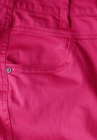 STREET ONE Slimfit Hose in Pink